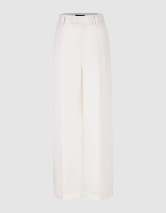 Linen Wide-Leg Pants