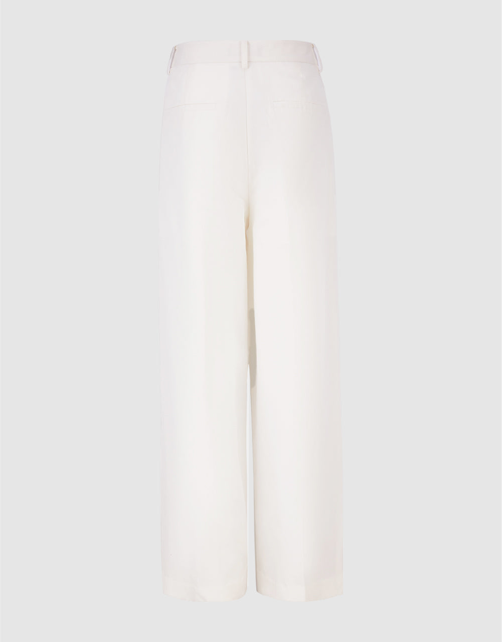 Linen Wide-Leg Pants