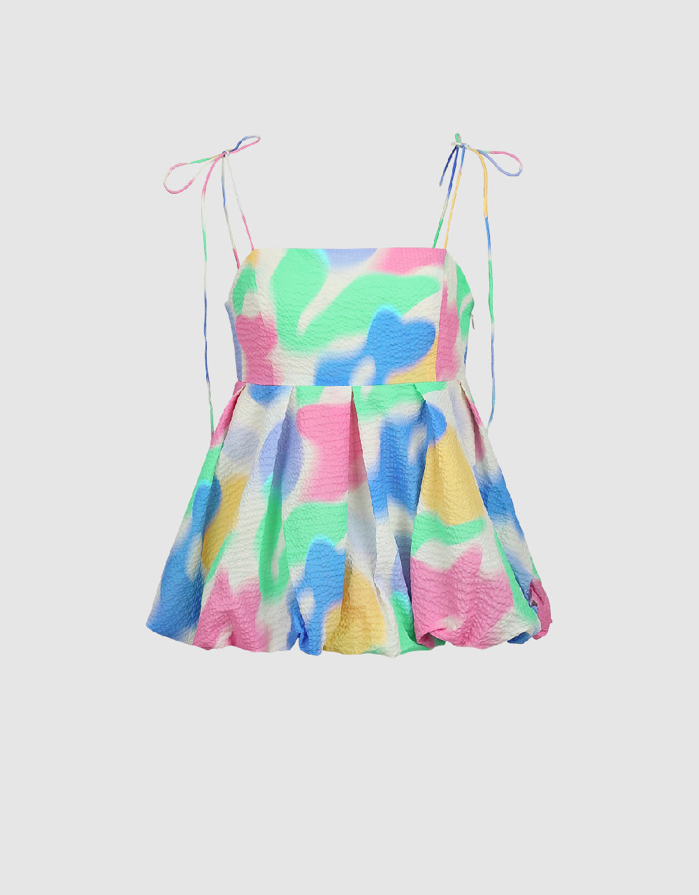 Printed Off-Shoulder Cami Blouse
