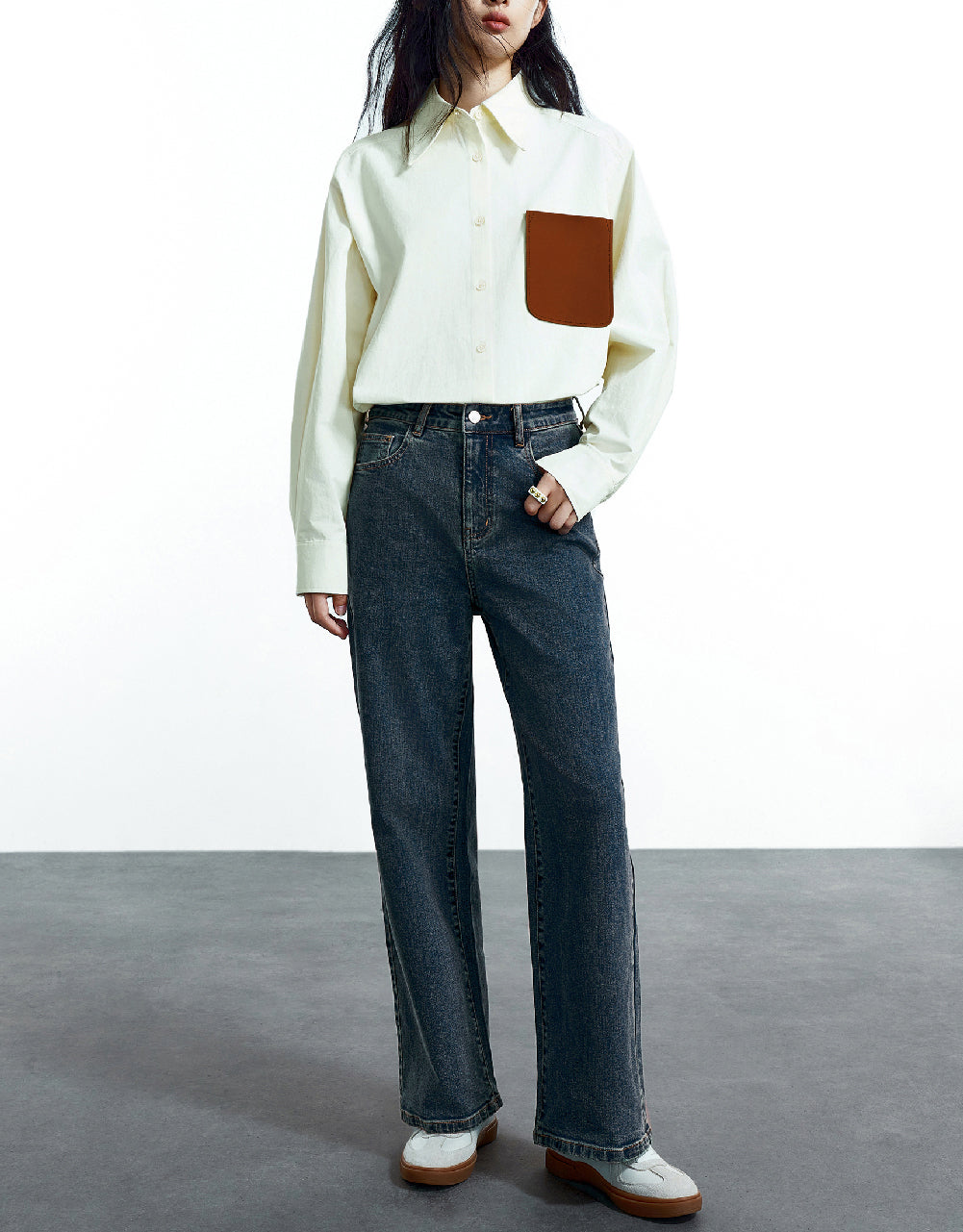 Button Up Loose Shirt