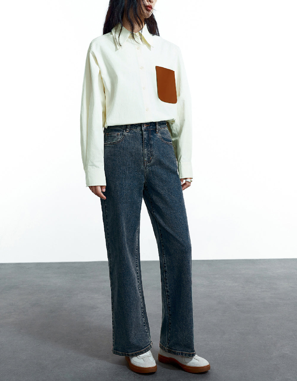 Button Up Loose Shirt