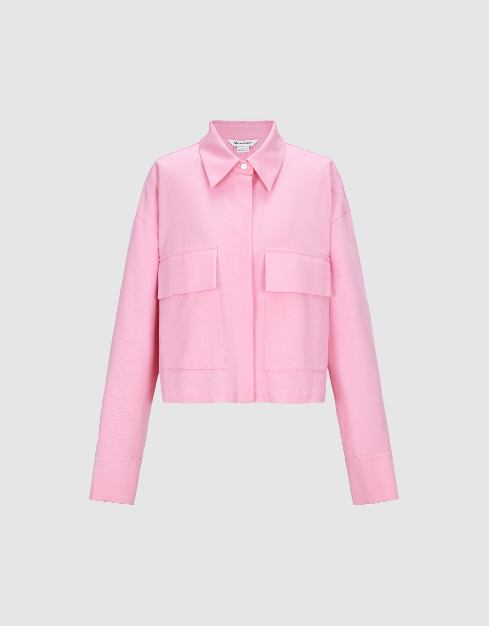 Button Up Striaght Lapel Shirt