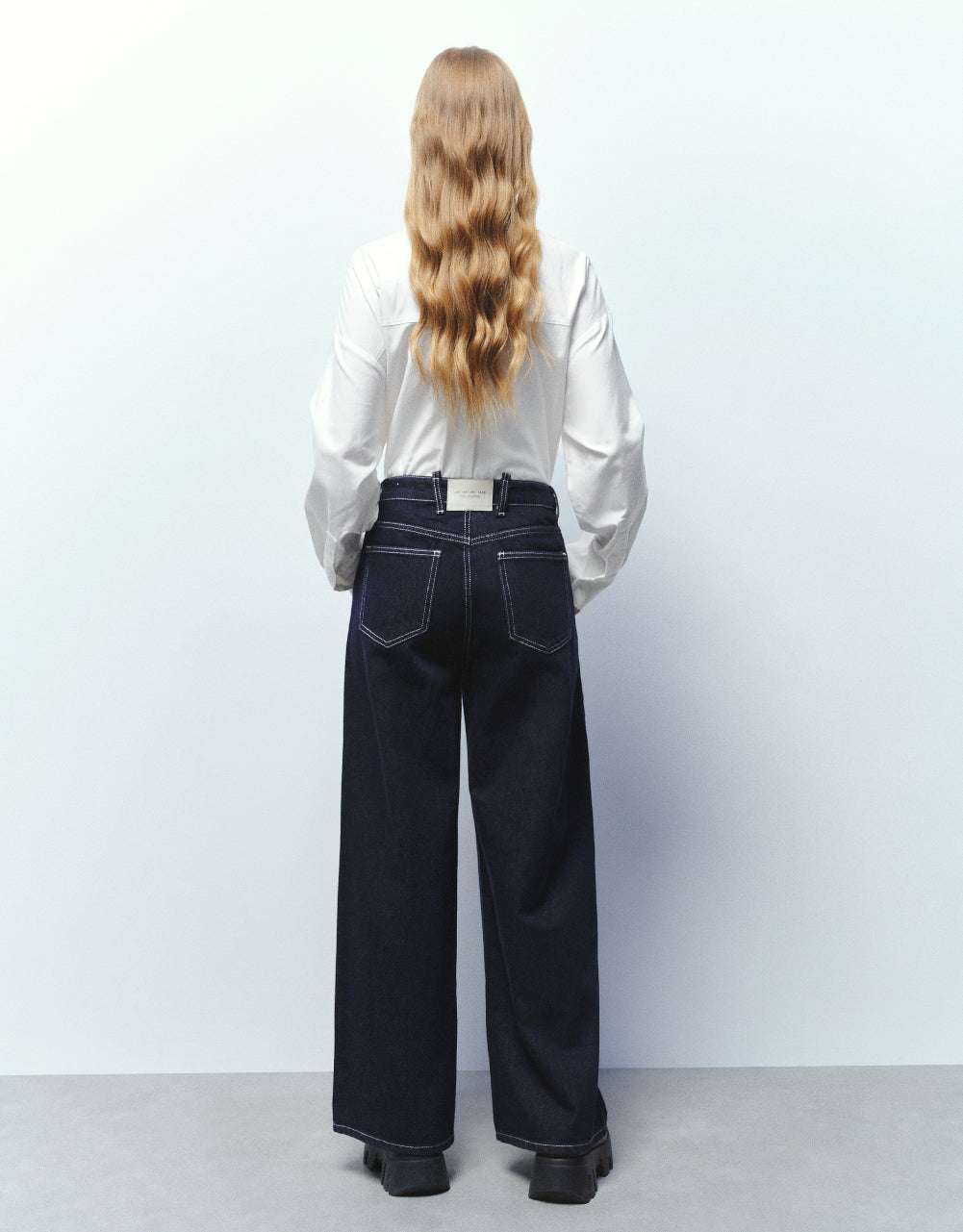 Button Up A-Line Shirt
