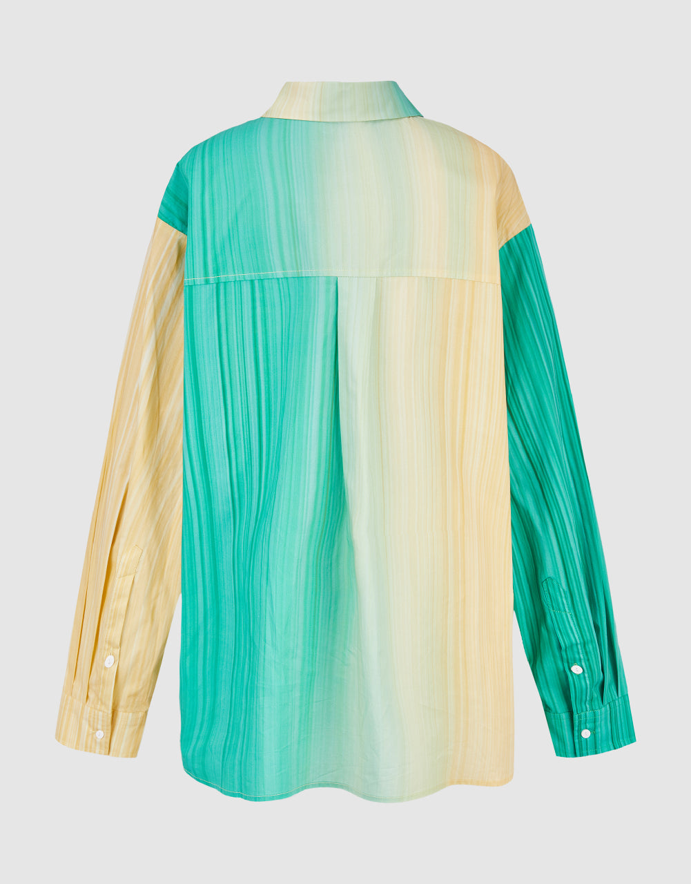 Button Up Two Tone Shirt