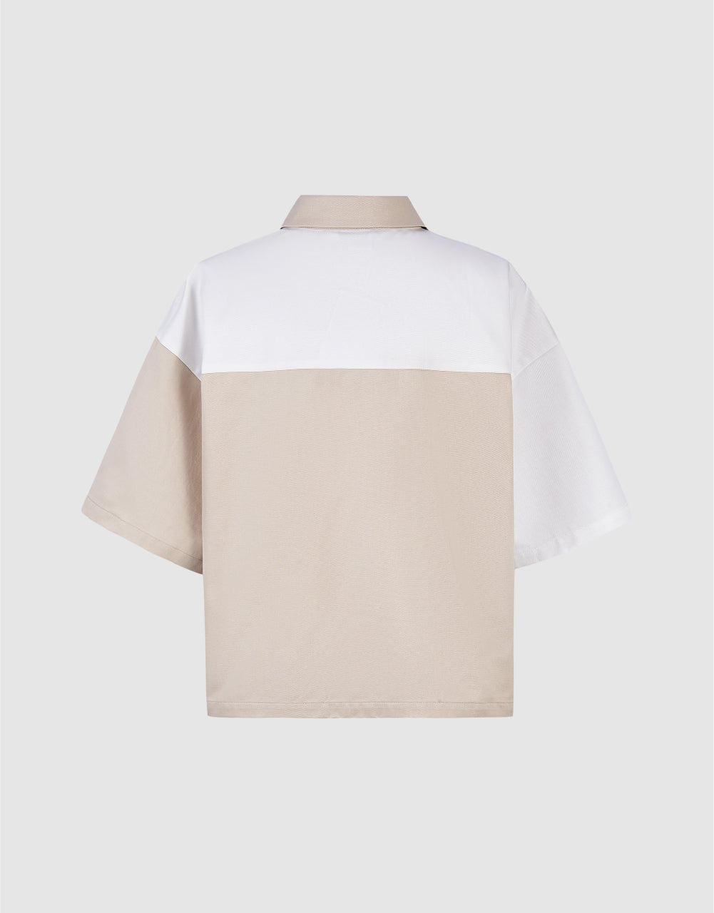 Colorblocks Lapel Shirt