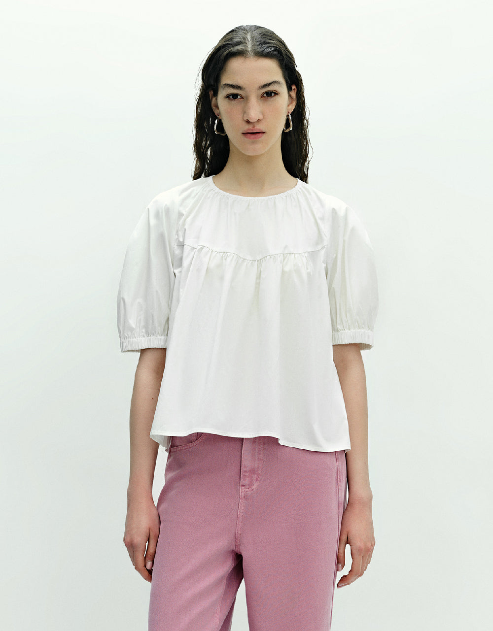 Standard Sleeve Crew Neck Overhead Shirt