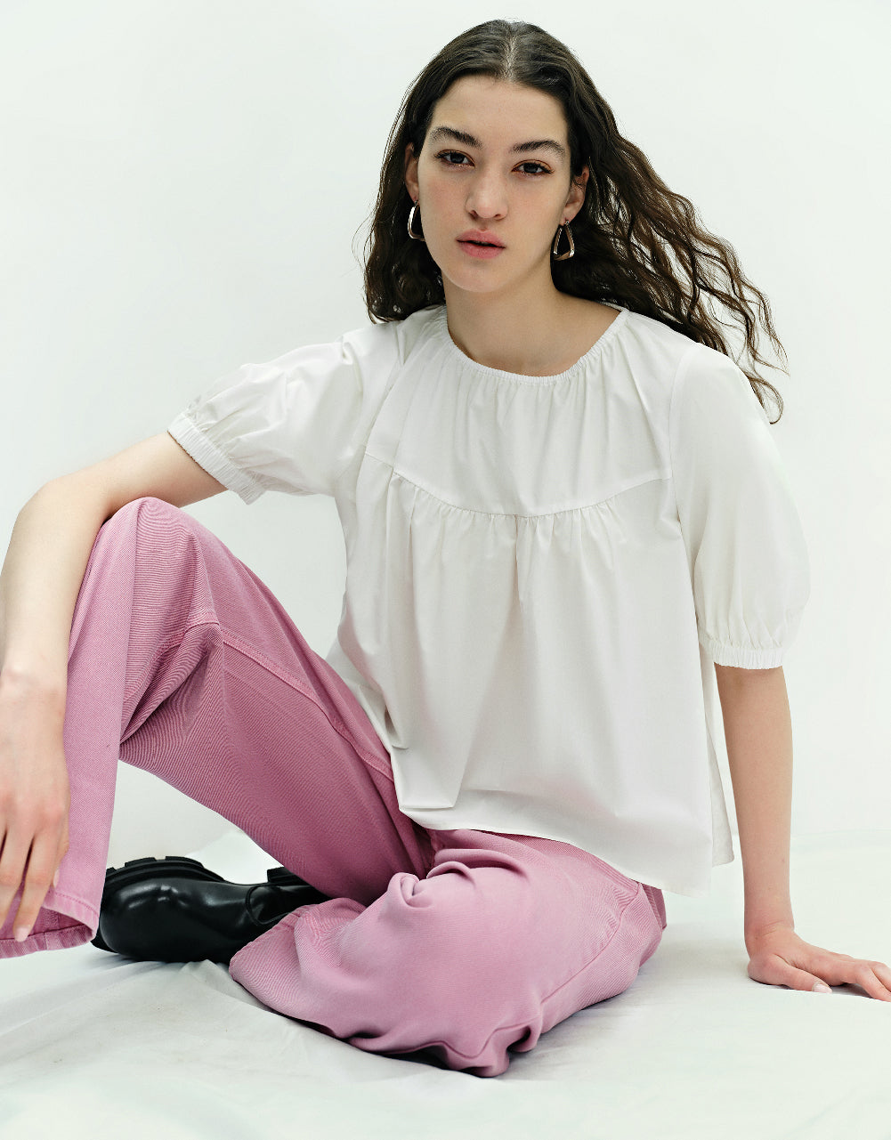Standard Sleeve Crew Neck Overhead Shirt