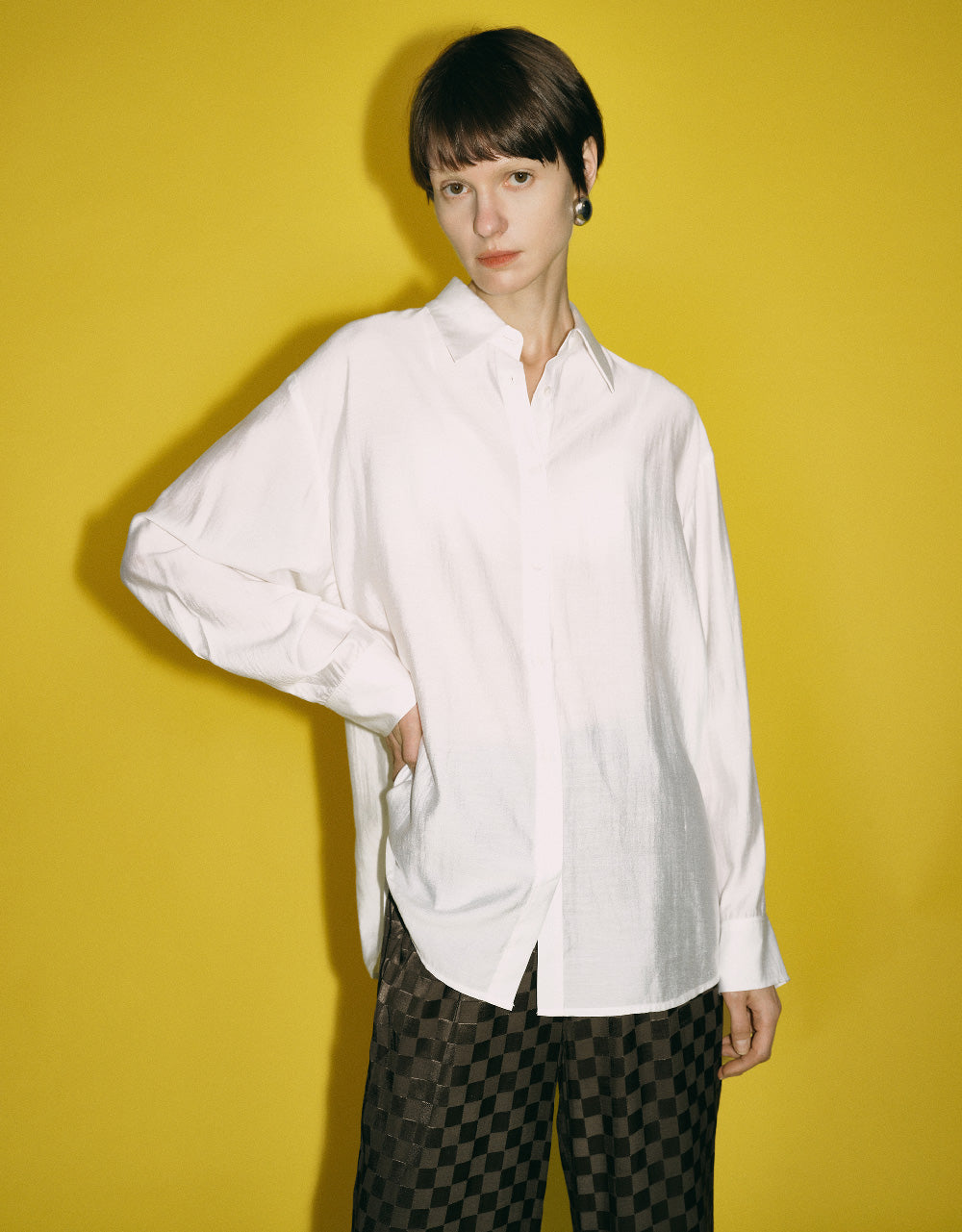 Button Up Thin Shirt