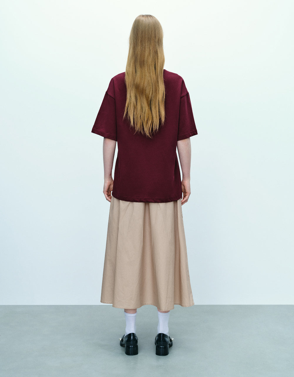 Letter Printed Loose T-Shirt
