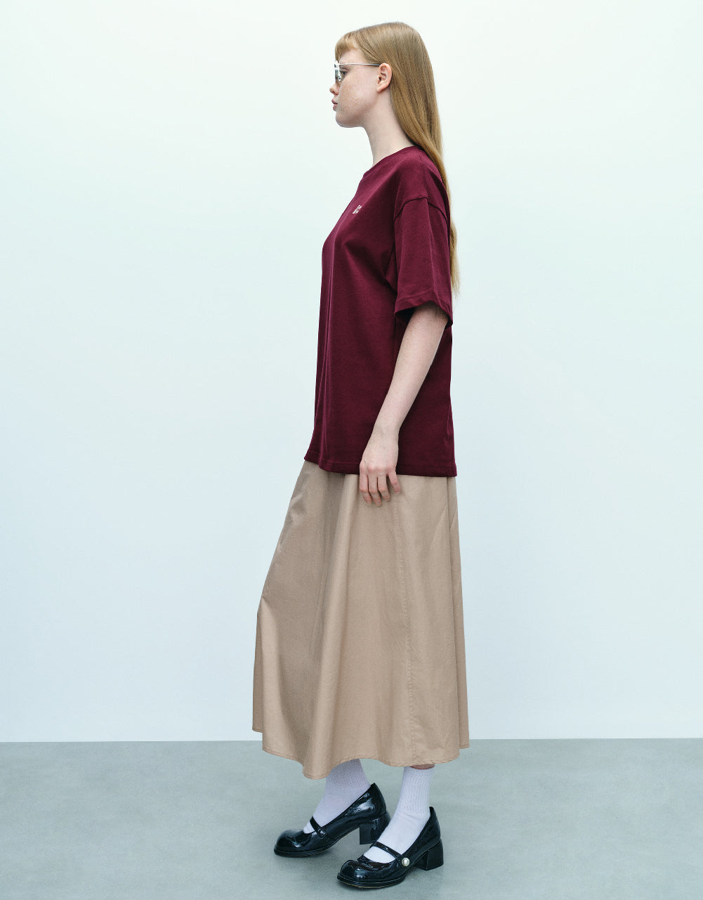 Letter Printed Loose T-Shirt