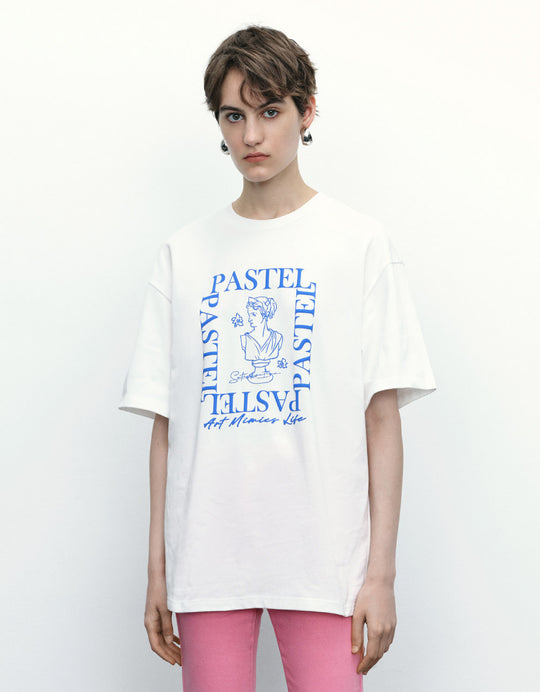 Crew Neck Graphic T-Shirt