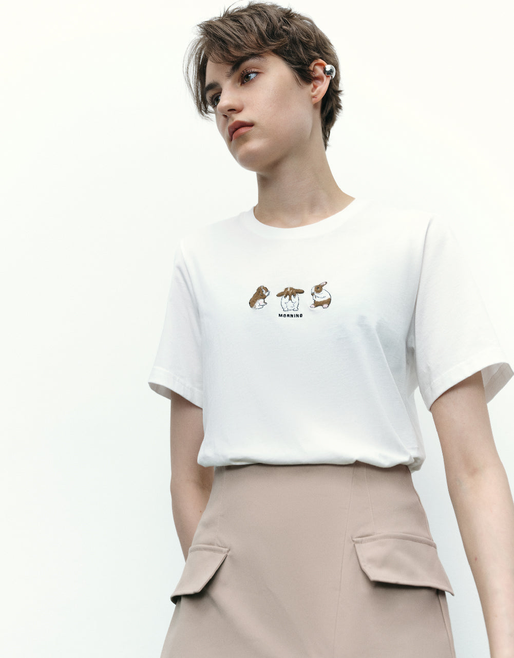 Bunny Printed T-Shirt