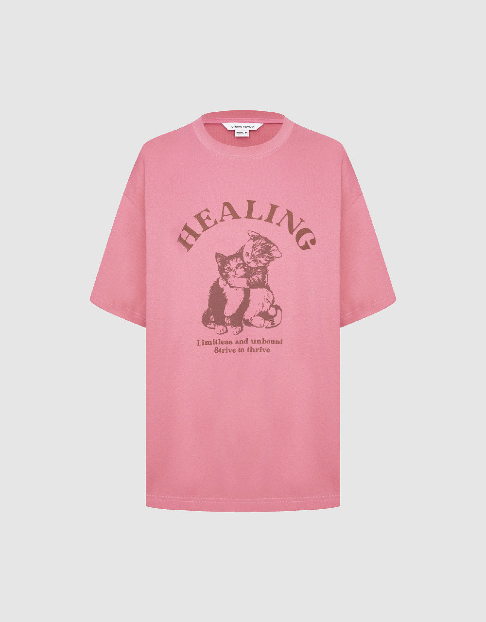 Kitty Printed Crew Neck T-Shirt