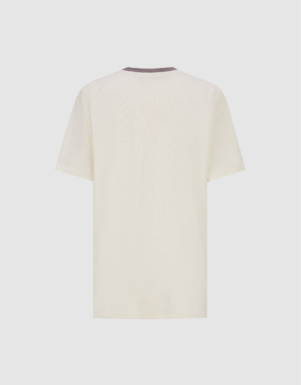 Printed Crew Neck Straight T-Shirt