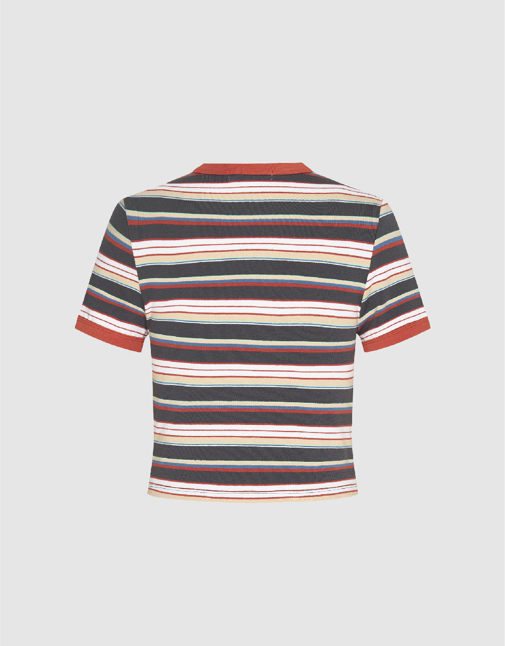 Striped Crew Neck T-Shirt