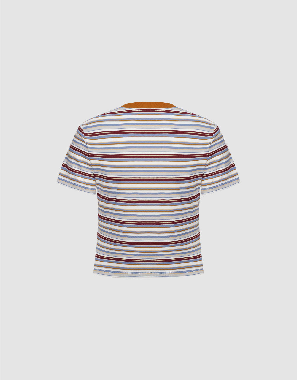 Striped Crew Neck T-Shirt
