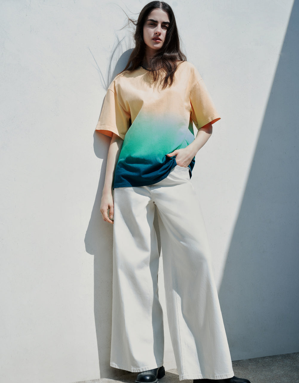 Colorblocks Straight T-Shirt