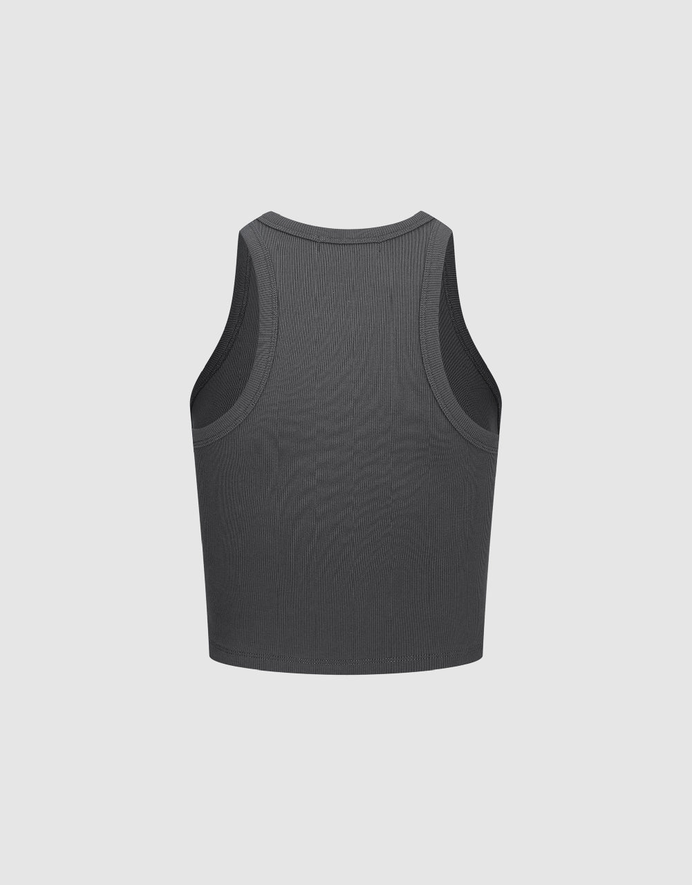 Crew Neck Straight Tank Top
