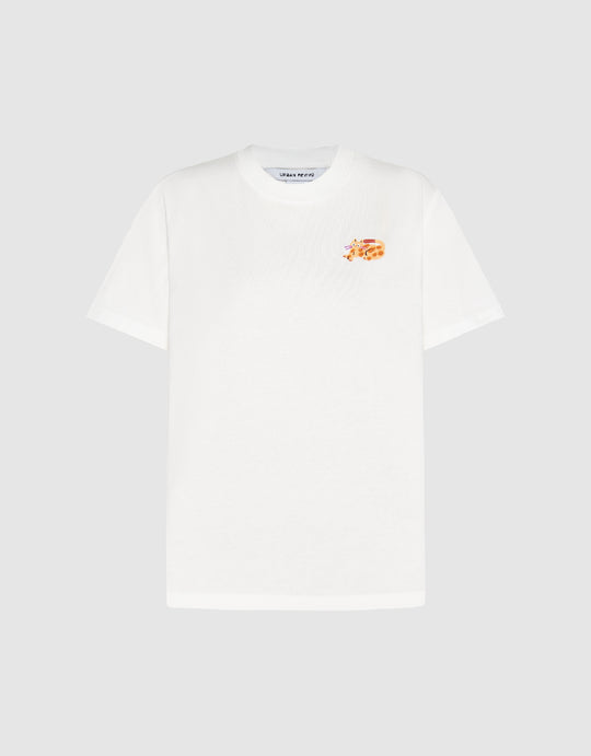 Cat Printed Crew Neck T-Shirt