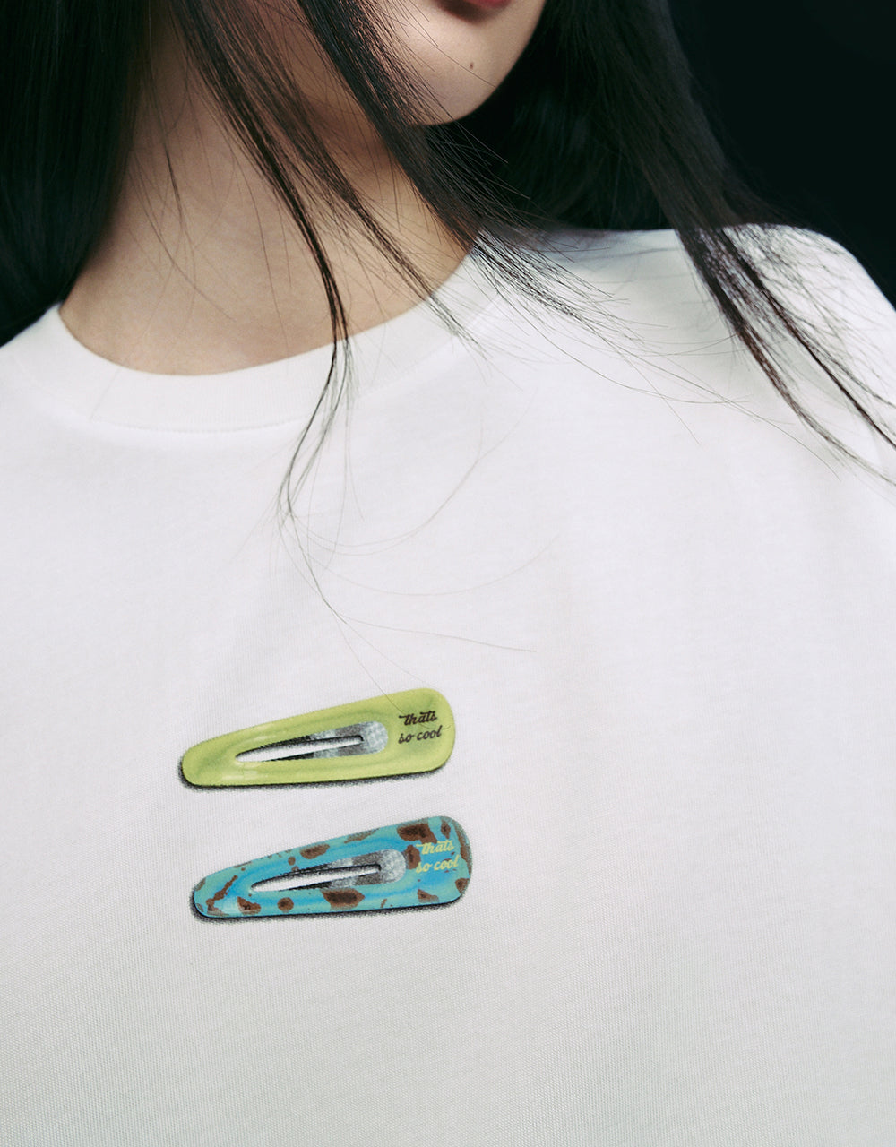 Printed Crew Neck Loose T-Shirt