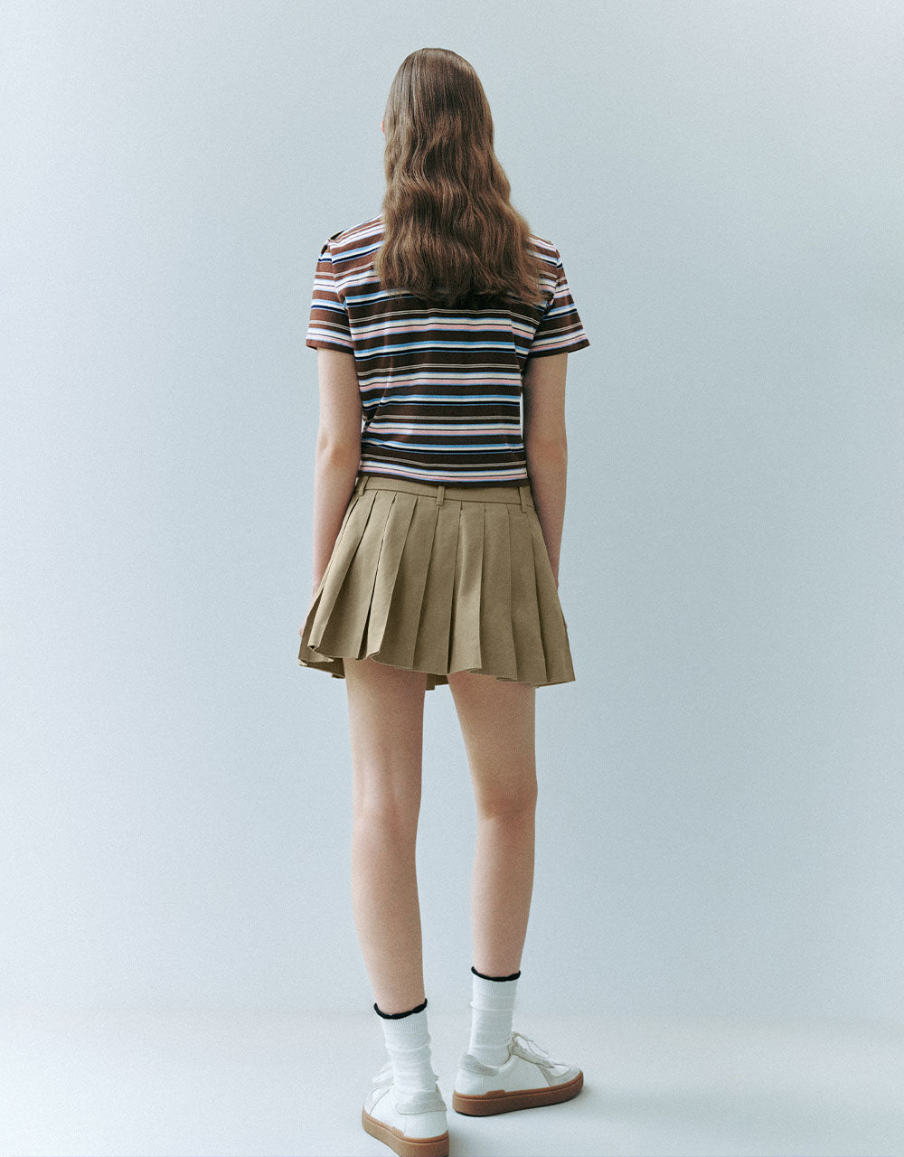 Striped Knitted T-Shirt