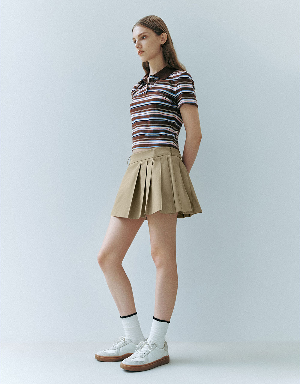 Striped Knitted T-Shirt