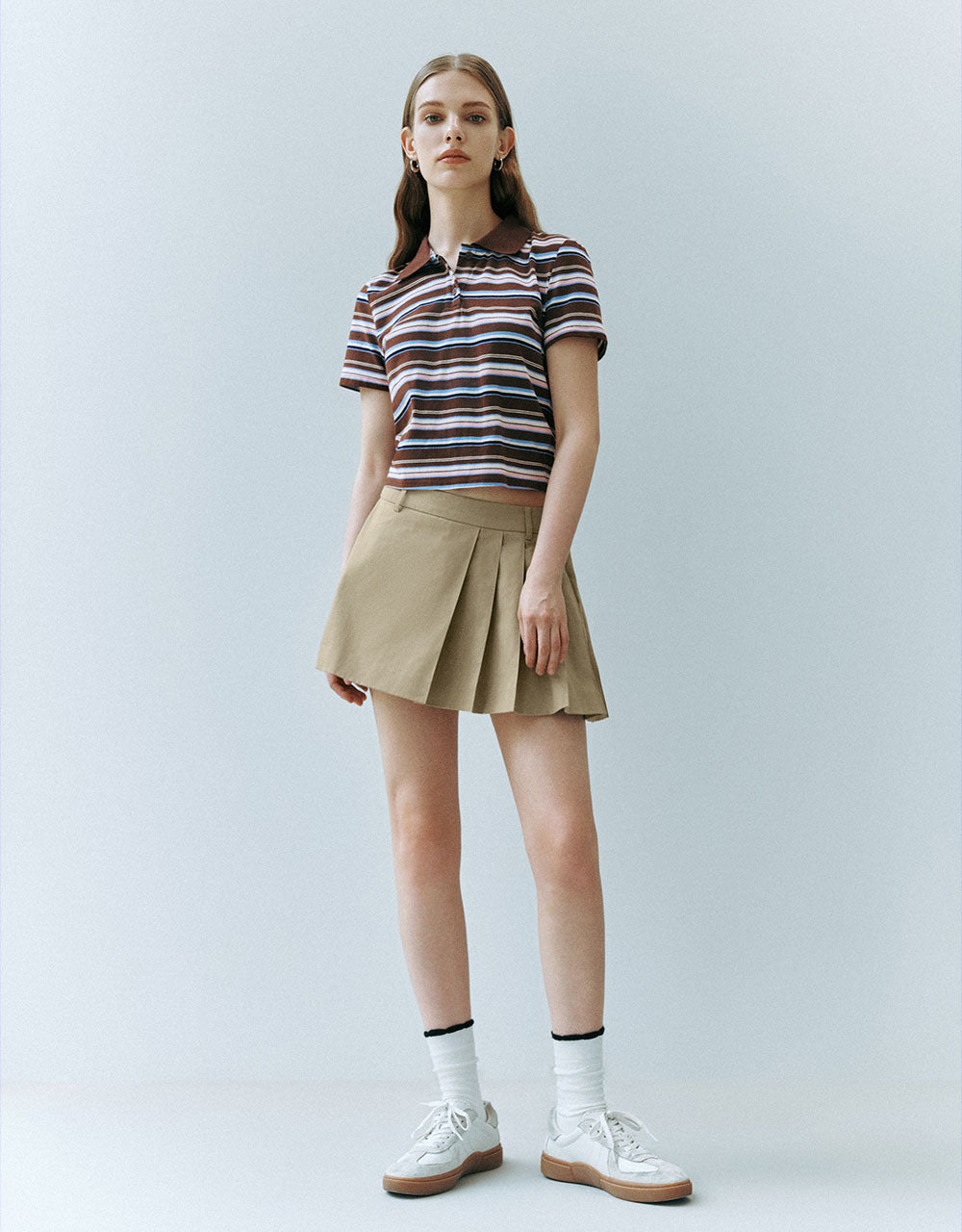 Striped Knitted T-Shirt