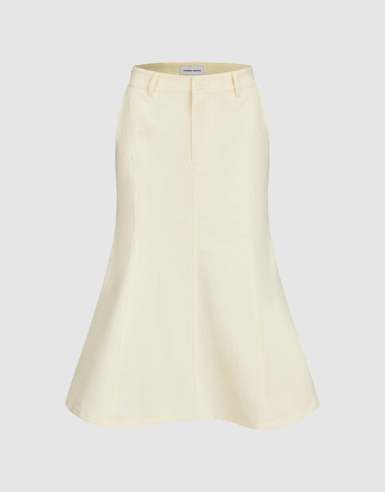 Skinny Fishtail Skirt