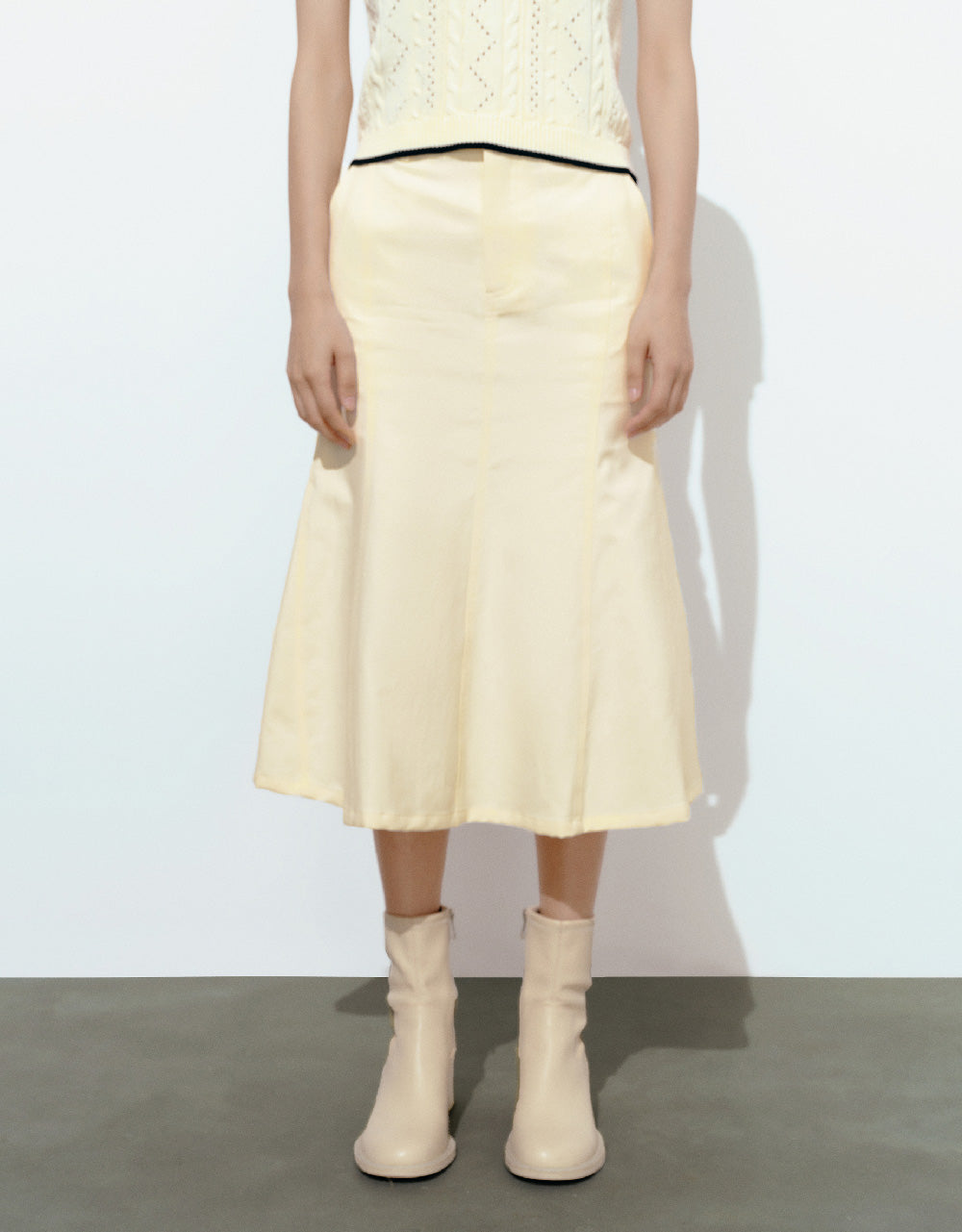 Skinny Fishtail Skirt