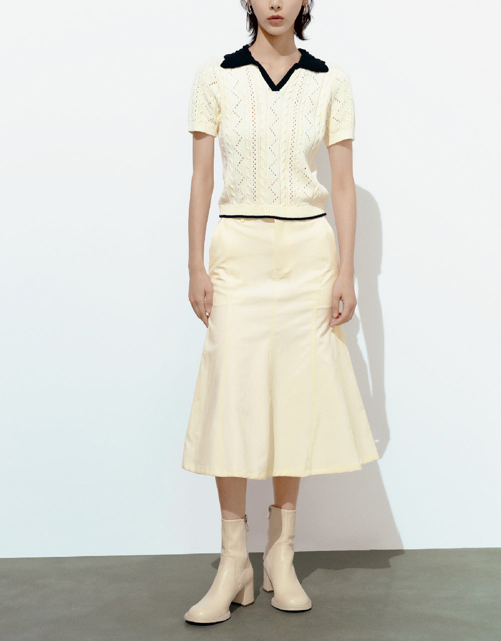 Skinny Fishtail Skirt