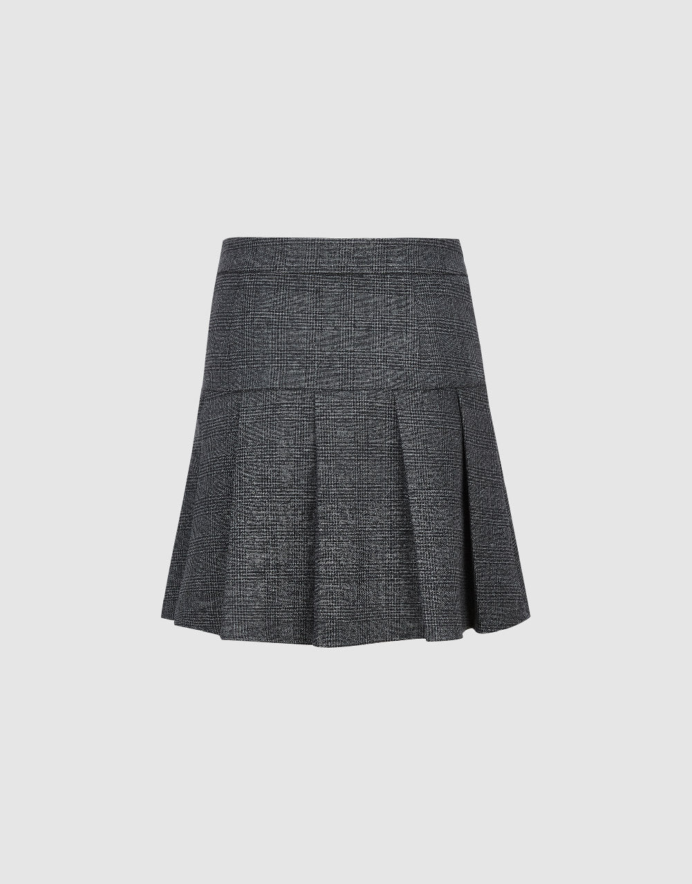 Plaid Mini Skirt
