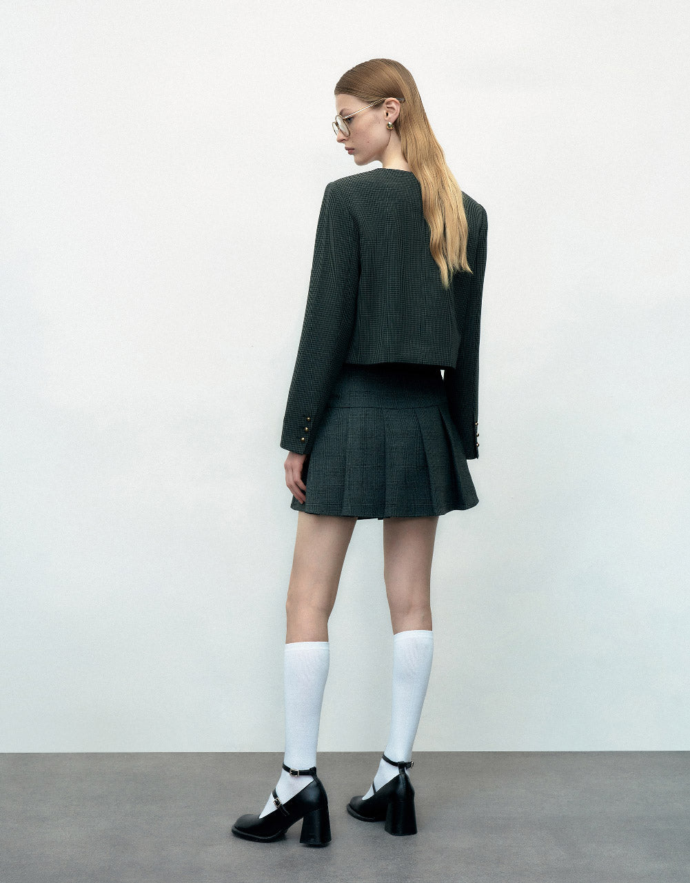 Plaid Mini Skirt