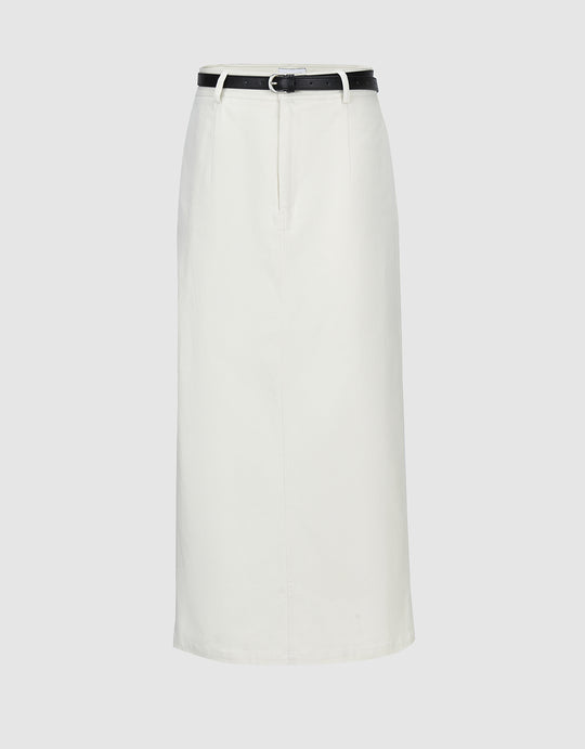 Midi Straight Skirt