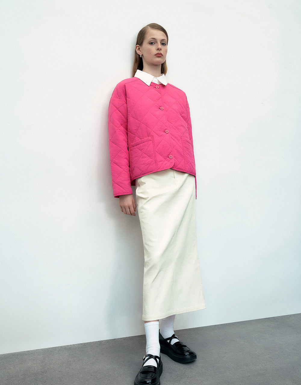 Midi Straight Skirt