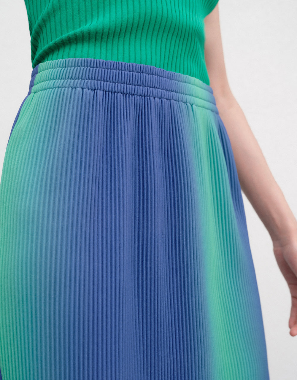 Knit Ombre Skirt