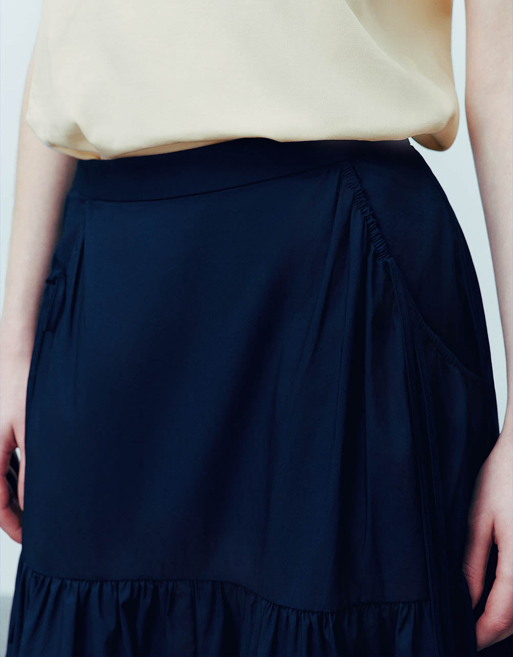 Midi A-Line Skirt
