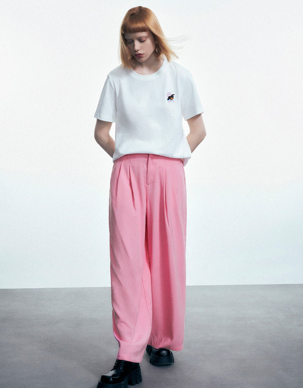 Woven Straight Pants