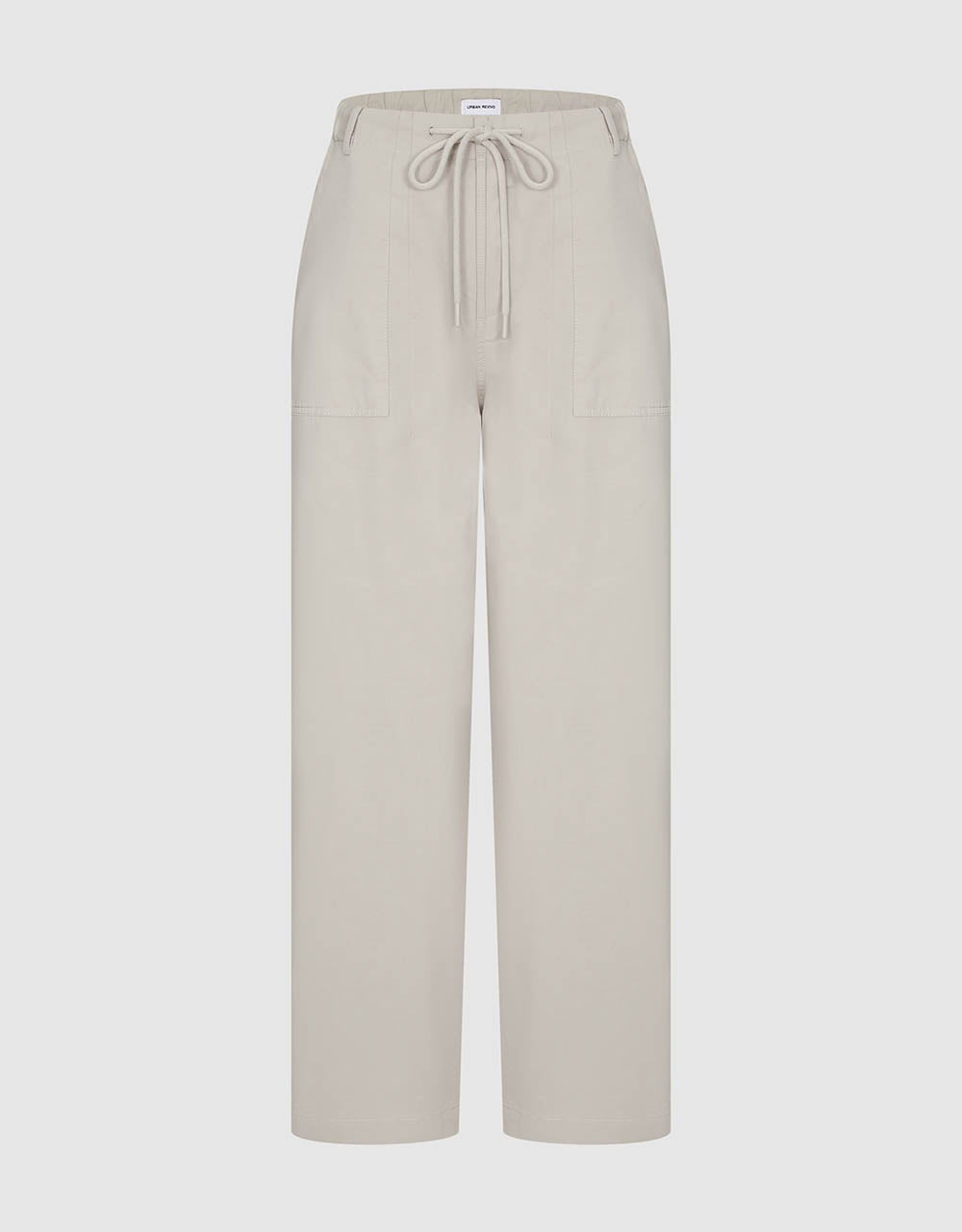 Wide-Leg Pants With Rope