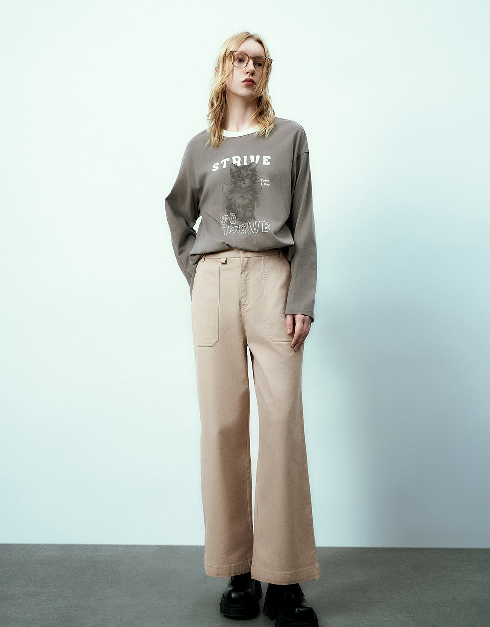 Straight Pants