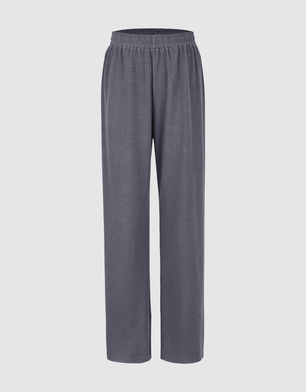 Knitted Long Straight Pants