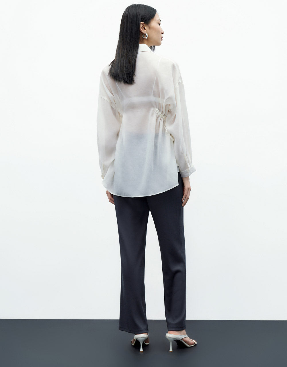 Elastic Waist Knitted Pants