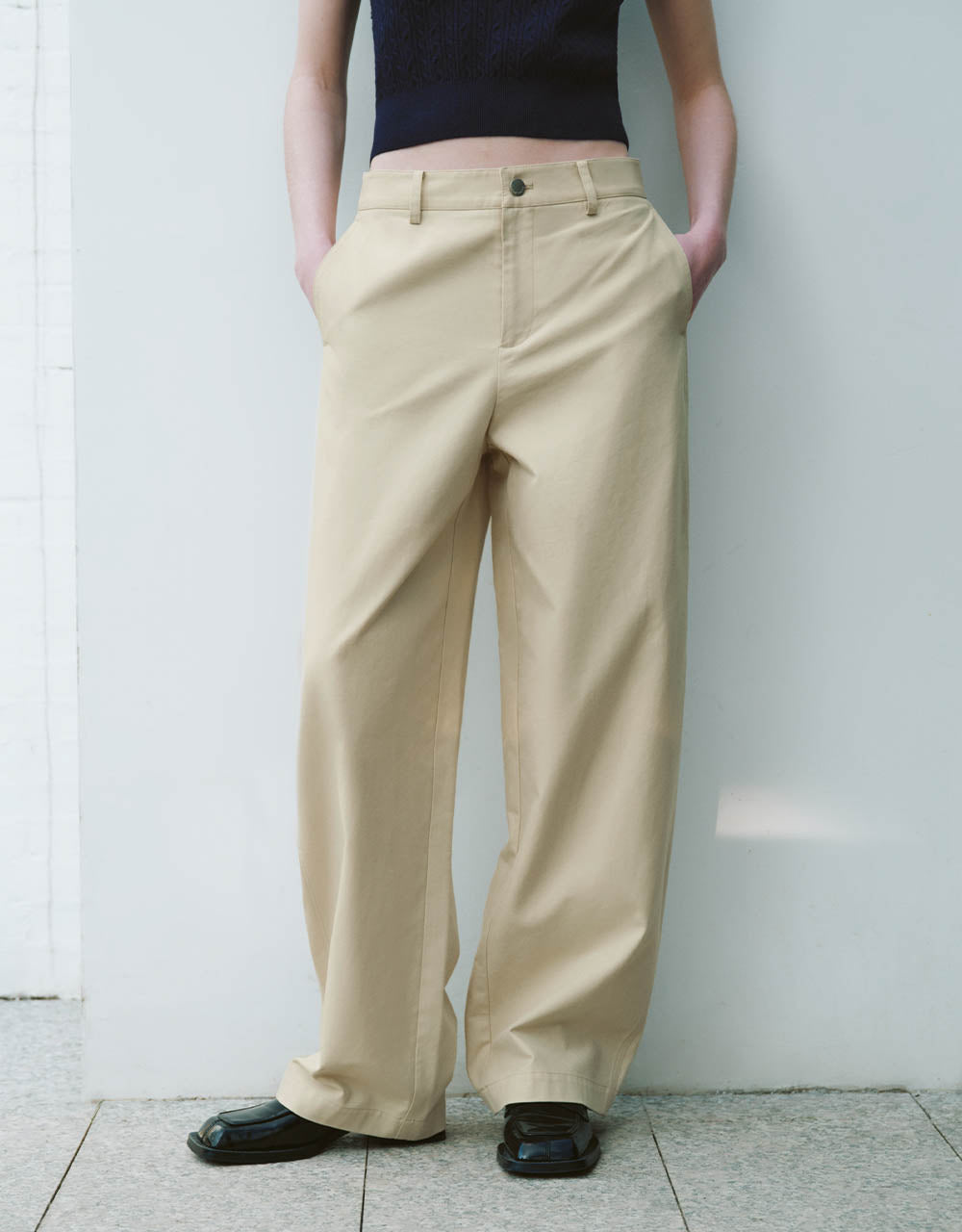 Loose Carrot Fit Pants