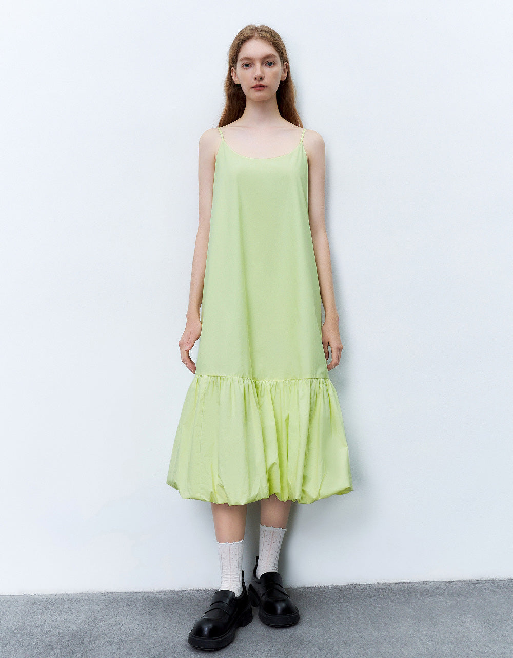 Sleeveless Off-Shoulder A-Line Dress