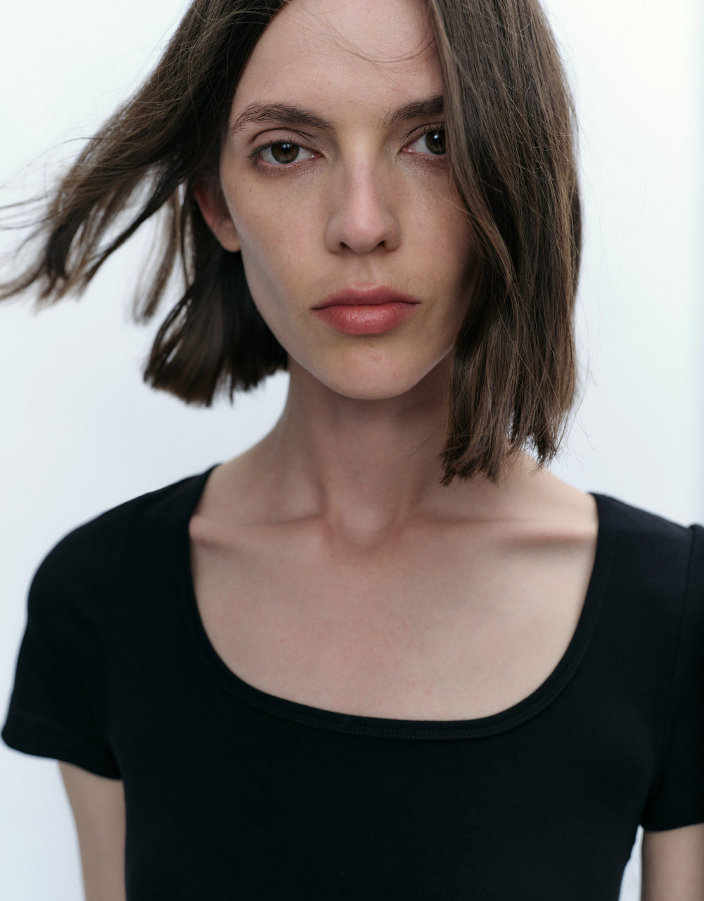 Crew Neck Midi Dress