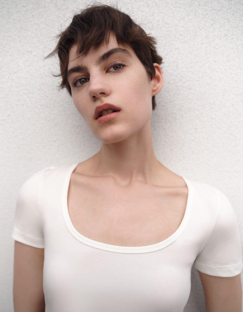 Crew Neck Midi Dress