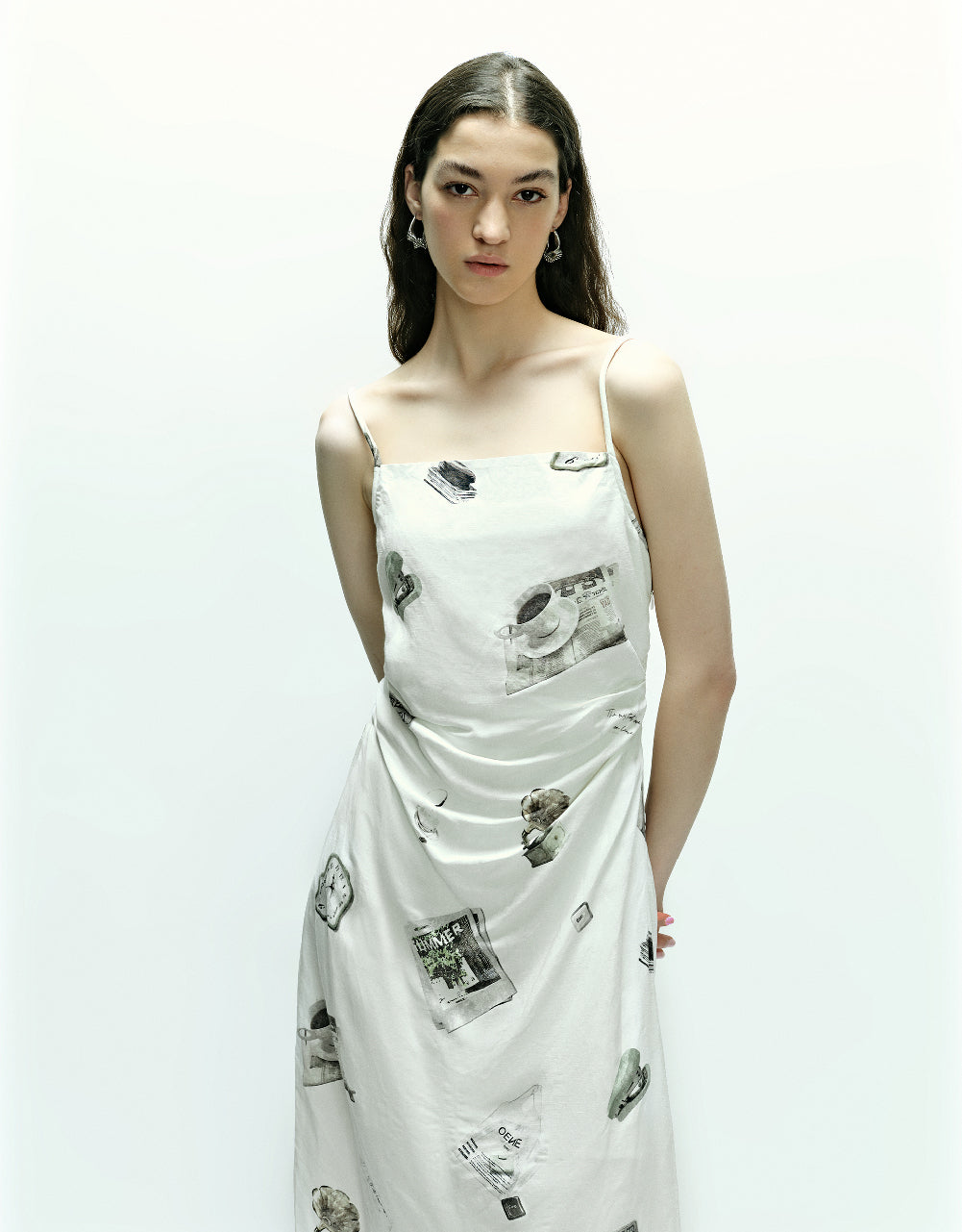 Printed Straight Dress