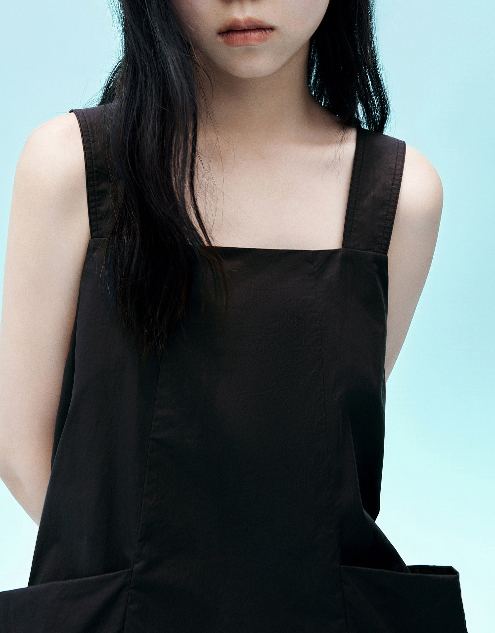 Sleeveless Midi A-Line Dress