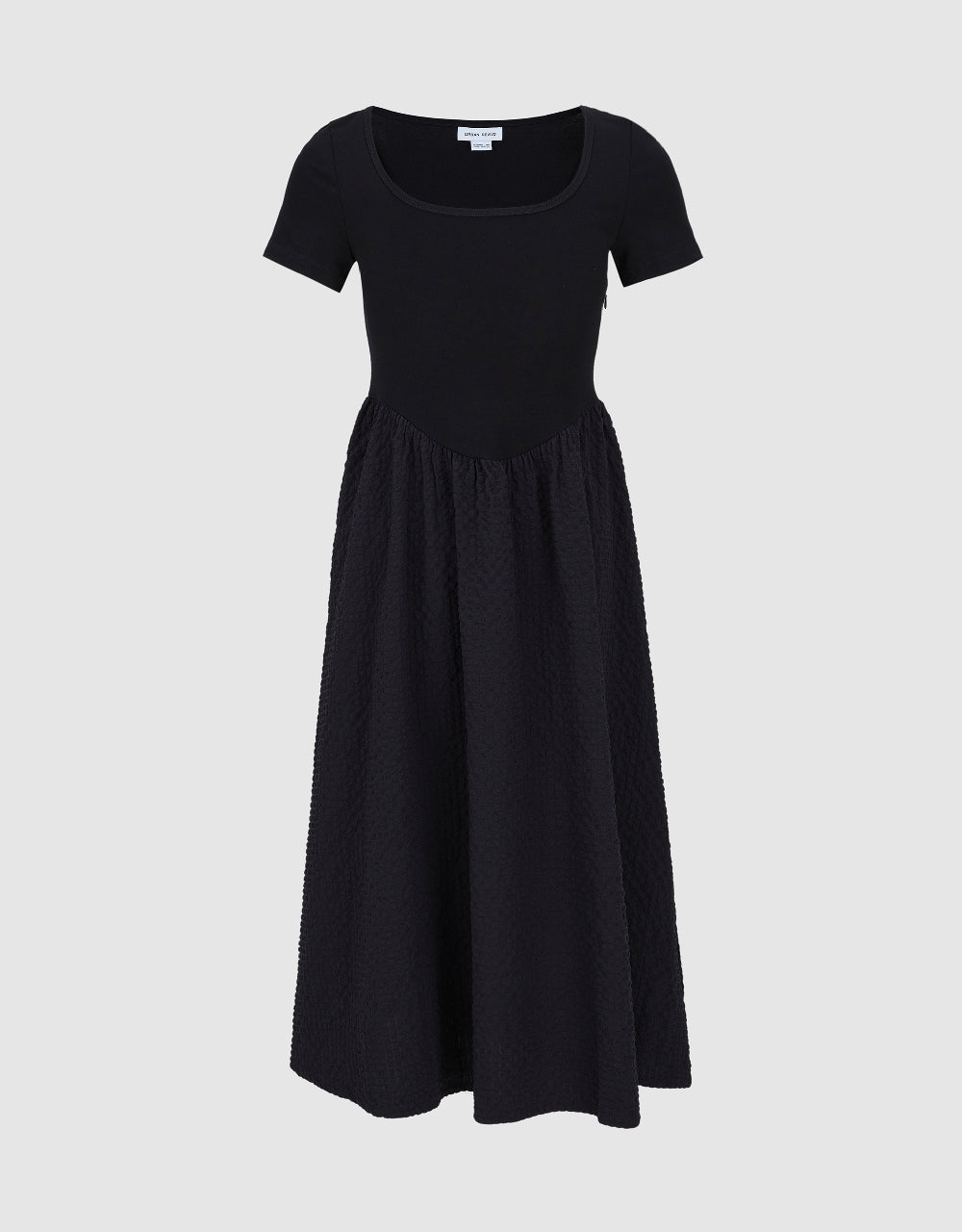 Crew Neck A-Line Dress