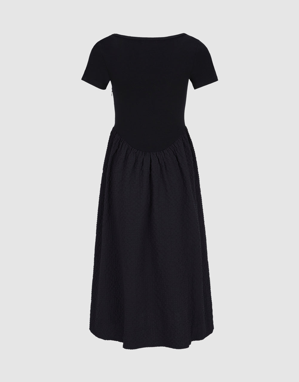 Crew Neck A-Line Dress