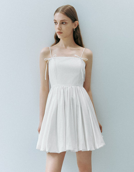 Bubble Hem A-Line Cami Dress
